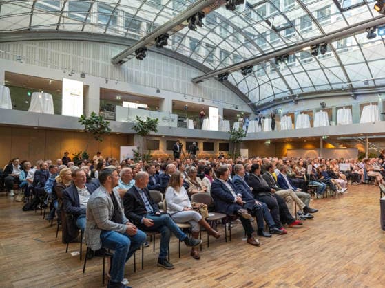 September 26, 2026 ÖVP Future Congress 003 Attendees on September 26, 2026, at the Vienna People s Party s Future Congress at the Platinum in the UNIQA Tower in Vienna, Vienna, Austria