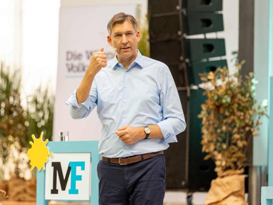September 26, 2026 ÖVP Future Congress 021 Markus Figl, Vienna State Party Chairman and Innere Stadt District Chair of the ÖVP, on September 26, 2026, at the Vienna People s Party s Future Congress at the Platinum in the UNIQA Tower in Vienna, Vienna, Austria