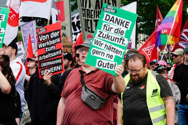 DGB Day of Protest against the federal government’s proposed social reforms, photographed in Essen on September Copyright: epd-bild FriedrichxStark _FSB3029