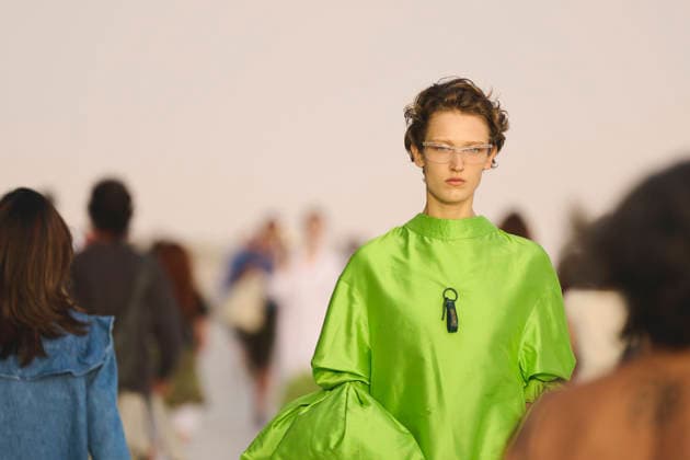 September 26, 2026, Milan, Italy, Italy: Models on the runway at the Moschino fashion show in Milan, September 2026 Milan Italy  - ZUMAg279 20260926_zip_g279_027 Copyright: xAlessandroxGalatolix
