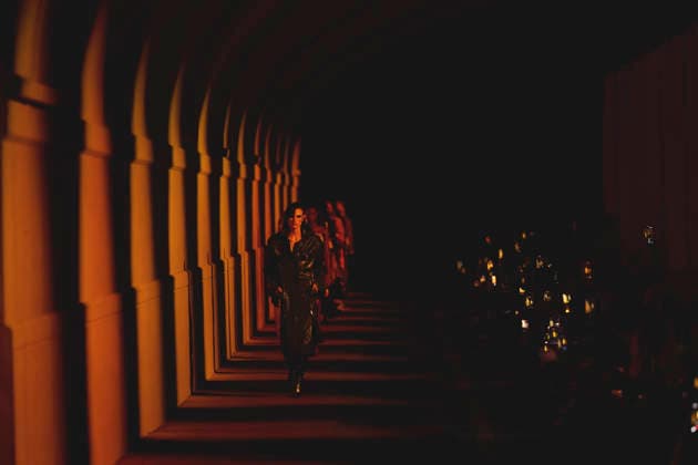 September 26, 2026, Milan, Italy, Italy: Models on the runway at the The Attico fashion show in Milan, September 2026 Milan Italy  - ZUMAg279 20260926_zip_g279_052 Copyright: xAlessandroxGalatolix