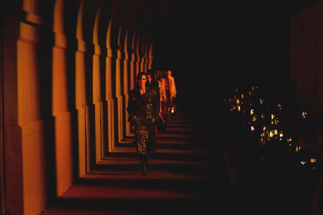 September 26, 2026, Milan, Italy, Italy: Models on the runway at the The Attico fashion show in Milan, September 2026 Milan Italy  - ZUMAg279 20260926_zip_g279_053 Copyright: xAlessandroxGalatolix