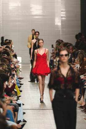 September 26, 2026, Milan, Italy, Italy: Models on the runway at the Ermanno Scervino fashion show in Milan, September 2026 Milan Italy  - ZUMAg279 20260926_zip_g279_072 Copyright: xAlessandroxGalatolix
