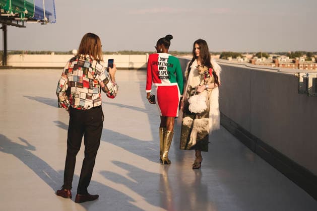 September 26, 2026, Milan, Italy, Italy: Backstage and Guests on the runway at the Moschino fashion show in Milan, September 2026 Milan Italy  - ZUMAg279 20260926_zip_g279_080 Copyright: xAlessandroxGalatolix
