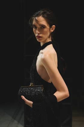 September 26, 2026, Milan, Italy, Italy: Backstage moments and portraits at the Ermanno Scervino fashion show in Milan, September 2026 Milan Italy  - ZUMAg279 20260926_zip_g279_096 Copyright: xAlessandroxGalatolix