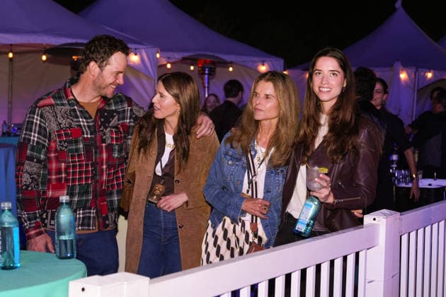 One805Live! benefit concert for first responders. Concert is held at Kevin Costner s estate in Carpinteria, USA Friday 25th September 2026. Actor, Chris Pratt and his wife Katherine Schwarzenegger along with his sister-in-law Christina Schwarzenegger and mother-in-law Maria Shriver, dance together together while the Temptations perform at the One805Live! benefit concert with proceeds benefitting first responders of Santa Barbara County. Carpinteria, USA, Friday 25th September 2026., Credit:JERRY PEREZ Jerry Perez - B6464 Avalon  Copyright: xJERRYxPEREZx xJerryxPerezx-xB6464x xAvalonx 1138353669