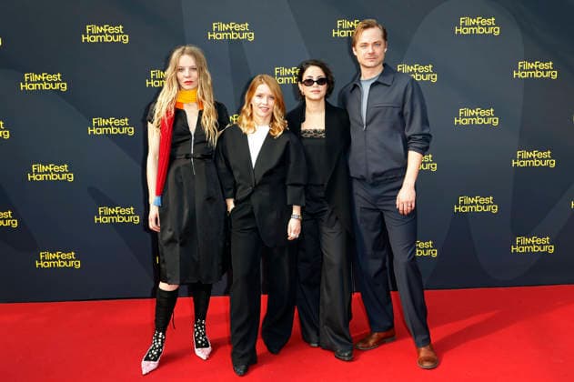 Lilith Stangenberg, Karoline Schuch, Almila Bagriacik, and Sven Schelker at the premiere of the ARD crime drama *Tatort: Unter Freunden* at the 34th Hamburg Film Festival 2026 at Cinemaxx Dammtor in Hamburg, September 26, 2026 Foto:xC.xTamckex xFuturexImagex tatort_6942