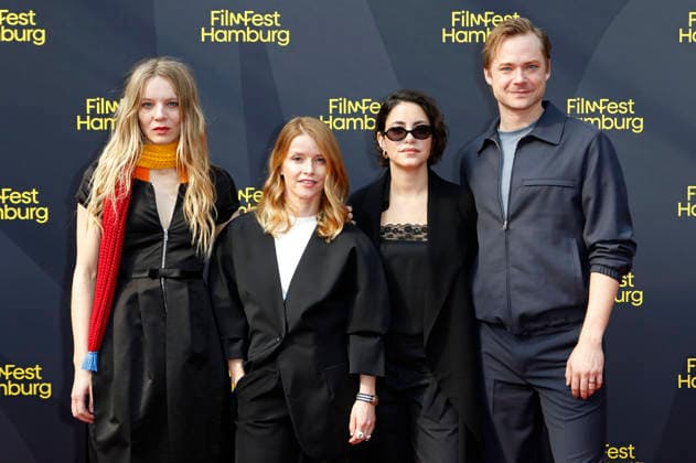 Lilith Stangenberg, Karoline Schuch, Almila Bagriacik, and Sven Schelker at the premiere of the ARD crime drama *Tatort: Unter Freunden* at the 34th Hamburg Film Festival 2026 at Cinemaxx Dammtor in Hamburg, September 26, 2026 Foto:xC.xTamckex xFuturexImagex tatort_6943