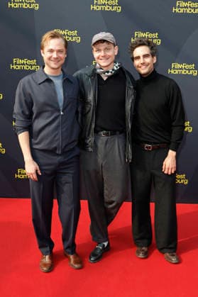 Sven Schelker, Johannes Hegemann, and Pascal Houdus at the premiere of the ARD crime drama *Tatort: Unter Freunden* at the 34th Filmfest Hamburg 2026 at Cinemaxx Dammtor in Hamburg, September 26, 2026 Foto:xC.xTamckex xFuturexImagex tatort_6953