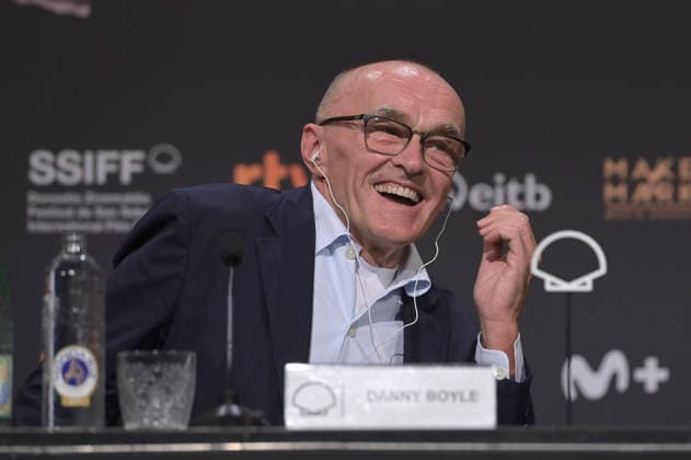 Danny Boyle at the press conference for the film *Ink* at the 74th San Sebastián International Film Festival (Festival Internacional de Cine de San Sebastián) at the Kursaal in San Sebastián, September 26, 2026 Foto:xC.xNiehausx xFuturexImagex ink_6607