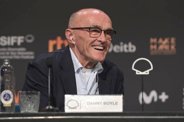 Danny Boyle at the press conference for the film *Ink* at the 74th San Sebastián International Film Festival (Festival Internacional de Cine de San Sebastián) at the Kursaal in San Sebastián, September 26, 2026 Foto:xC.xNiehausx xFuturexImagex ink_6611