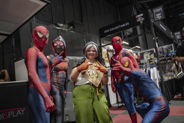 Comic Con Africa 2026 brings pop culture fans together in Johannesburg JOHANNESBURG, SOUTH AFRICA - SEPTEMBER 26: Comic Con Africa 2026, the largest popular culture and gaming festival in Africa, takes place at the Johannesburg Expo Centre in Johannesburg, South Africa, on September 26, 2026. The four-day event brings fans together with international brands and offers activities spanning comics, cinema, anime and television, including cosplay shows and gaming tournaments. Young attendees dressed as popular comic book and animated characters create colorful scenes during the festival, Johannesburg, South Africa, September 2026. Ihsaan Haffejee Anadolu South Africa Johannesburg. Editorial use only. Please get in touch for any other usage.  Copyright: x2026xAnadoluxIhsaanxHaffejeex