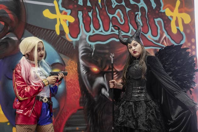 Comic Con Africa 2026 brings pop culture fans together in Johannesburg JOHANNESBURG, SOUTH AFRICA - SEPTEMBER 26: Comic Con Africa 2026, the largest popular culture and gaming festival in Africa, takes place at the Johannesburg Expo Centre in Johannesburg, South Africa, on September 26, 2026. The four-day event brings fans together with international brands and offers activities spanning comics, cinema, anime and television, including cosplay shows and gaming tournaments. Young attendees dressed as popular comic book and animated characters create colorful scenes during the festival, Johannesburg, South Africa, September 2026. Ihsaan Haffejee Anadolu South Africa Johannesburg. Editorial use only. Please get in touch for any other usage.  Copyright: x2026xAnadoluxIhsaanxHaffejeex