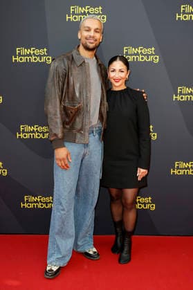 Charles Booz Jakob and Tülin Sezgin at the premiere of the ZDFneo series *Nine to Five: The Office* at the 34th Hamburg Film Festival 2026 at Cinemaxx Dammtor in Hamburg, September 26, 2026 Foto:xC.xTamckex xFuturexImagex amt_6912