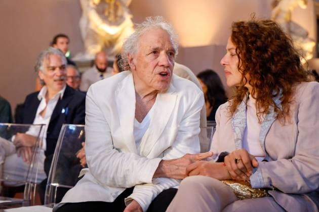 September 26, 2026, Florence, Rome, Italy: Abel Ferrara during the inauguration of the 34th edition of the BIAF, International Antiques Biennial, and the presentation of the Golden Lion award. Florence, September 26, 2026 Florence Italy  - ZUMAa289 20260926_zia_a289_131 Copyright: xDexMartinoxTommasox xAgfx