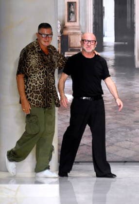 IPA88999267 - Milan, September 26, 2026 Women s Fashion Dolce & Gabbana Fashion Show, Domenico Dolce and Stefano Gabbana  Copyright: xMaurizioxMaulex xMaurizioxMaulex IPA88999267