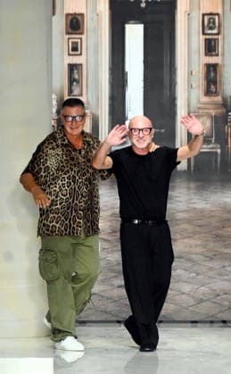 IPA88999272 - Milan, September 26, 2026 Women s Fashion Dolce & Gabbana Fashion Show, Domenico Dolce and Stefano Gabbana  Copyright: xMaurizioxMaulex xMaurizioxMaulex IPA88999272