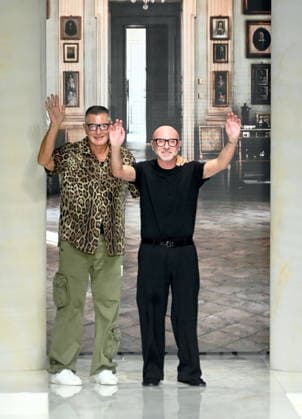 IPA88999291 - Milan, September 26, 2026 Women s Fashion Dolce & Gabbana Fashion Show, Domenico Dolce and Steano Gabbana  Copyright: xMaurizioxMaulex xMaurizioxMaulex IPA88999291