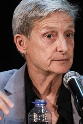 September 26, 2026, Portbou, Spain: Judith Butler is seen during her lecture at the 18th International Walter Benjamin Colloquium in Portbou. Held under the theme The Right to Have Rights, the 18th Walter Benjamin International Colloquium (2026) takes place in the border town of Portbou. The event draws upon Portbou™s symbolic setting to foster a dialogue between the critical thought of German philosopher Hannah Arendt and the legacy of Walter Benjamin half a century after his death in the town. Portbou Spain - ZUMAs197 20260926_aaa_s197_147 Copyright: xPacoxFreirex