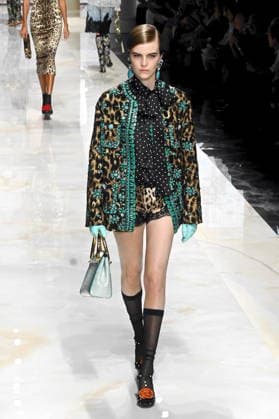 MFW - Dolce & Gabbana Runway Dolce & Gabbana presents its Women s Fashion Show during Milan Women s Fashion Week Spring Summer 2027 in Milan, Italy on September 26, 2026. Photo by Maurizio Maule IPA ABACAPRESS.COM Milan Italy  Copyright: xMaulexMaurizio IPA ABACAx