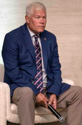 September 26, 2026 - Austin, Texas, USA: Congressman PETE SESSIONS (R-TX) speaks at the Texas Tribune Festival. Austin USA  - ZUMAce6_ 20260926_zaf_ce6_008 Copyright: xBrianxCahnx