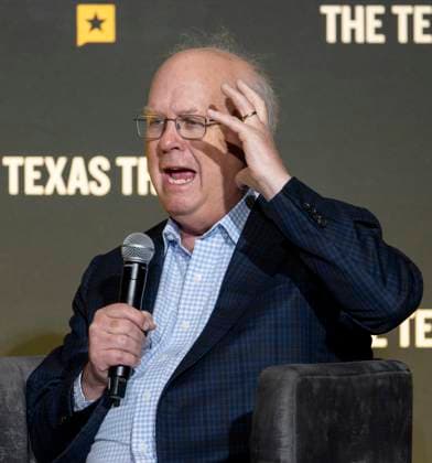 September 26, 2026 - Austin, Texas, USA: Former White House deputy chief of staff KARL ROVE speaks at the Texas Tribune Festival. Austin USA  - ZUMAce6_ 20260926_zaf_ce6_011 Copyright: xBrianxCahnx