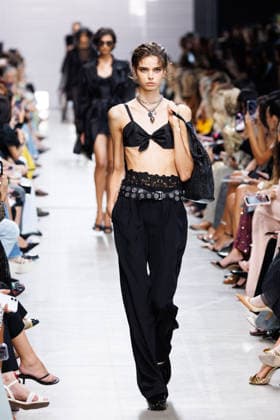 IPA89005295 - Milan, Milan Women™s Fashion Week Spring Summer 2027 - Women™s Fashion, Spring Summer 2027 - Ermanno Scervino fashion show - pictured on the runway: a model.  Copyright: xCinziaxCamelax xx IPA89005295