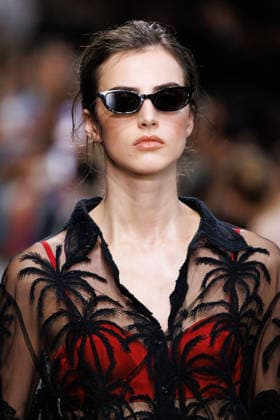 IPA89005321 - Milan, Milan Women™s Fashion Week Spring Summer 2027 - Women™s Fashion, Spring Summer 2027 - Ermanno Scervino fashion show - pictured on the runway: a model.  Copyright: xCinziaxCamelax xx IPA89005321
