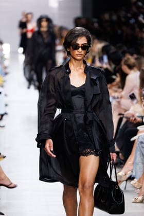 IPA89005305 - Milan, Milan Women™s Fashion Week Spring Summer 2027 - Women™s Fashion, Spring Summer 2027 - Ermanno Scervino fashion show - pictured on the runway: a model.  Copyright: xCinziaxCamelax xx IPA89005305