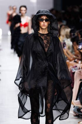 IPA89005311 - Milan, Milan Women™s Fashion Week Spring Summer 2027 - Women™s Fashion, Spring Summer 2027 - Ermanno Scervino fashion show - pictured on the runway: a model.  Copyright: xCinziaxCamelax xx IPA89005311