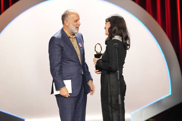 Closing Ceremony of the San Sebastián Film Festival Jury President Ira Sachs and actress Alice Bailey during the closing ceremony of the San Sebastián Film Festival at the Victoria Eugenia Theater on September 26, 2026, in San Sebastián, Guipúzcoa, Basque Country, Spain. The festival held its 74th edition from September 18 to 26, 2026. This year, it screened a total of 263 films from 47 countries, and it also marked José Luis Rebordinos’s final edition as director, after 16 years at the helm of the festival. SEPTEMBER 26, 2026 Spain Copyright: xUnanuex 7803043