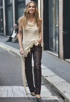 IPA89008592 - Milan, Milan Women s Fashion Week: Spring Summer 2026 2027 - Women s Fashion, Spring Summer 2026–2027, Marco Rambaldi s fashion show—Pictured: Chiara Ferragni  Copyright: xLucaxPontix xLucaPonti IpaAgencyx IPA89008592