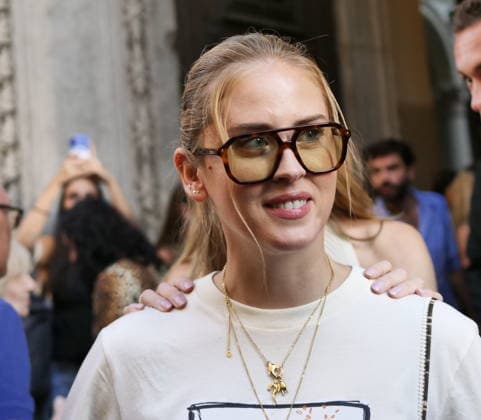 IPA89008629 - Milan, Milan Women s Fashion Week: Spring Summer 2026 2027 - Women s Fashion, Spring Summer 2026–2027 - Marco Rambaldi s fashion show - Pictured: Chiara and Valentina Ferragni  Copyright: xLucaxPontix xLucaPonti IpaAgencyx IPA89008629