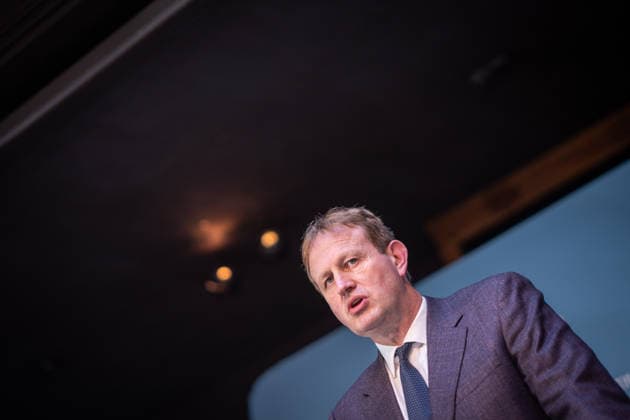 Jim O Callaghan, Minister of the Interior of the Republic of Ireland and EU Council Presidency 2 Munich Migration Meeting: Meeting of European Ministers on the Implementation of the Migration Policy Shift, Munich, Bavaria, Germany, Hotel Bayerischer Hof