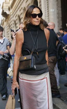 IPA89011689 - Milan, Milan Women s Fashion Week: Spring Summer 2026 2027 - Women s Fashion, Spring Summer 2026–2027, Marco Rambaldi s fashion show—Pictured: Cristina Parodi  Copyright: xLucaxPontix xLucaPonti IpaAgencyx IPA89011689