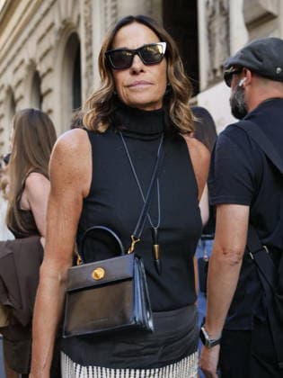 IPA89011691 - Milan, Milan Women s Fashion Week: Spring Summer 2026 2027 - Women s Fashion, Spring Summer 2026–2027 - Marco Rambaldi s fashion show - Pictured: Cristina Parodi  Copyright: xLucaxPontix xLucaPonti IpaAgencyx IPA89011691