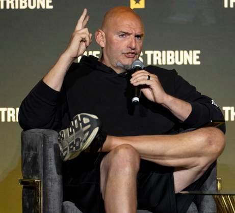 September 26, 2026 - Austin, Texas, USA: U.S. Senator JOHN FETTERMAN (D-PA) speaks at the Texas Tribune Festival. Austin USA - ZUMAce6_ 20260926_zaf_ce6_022 Copyright: xBrianxCahnx