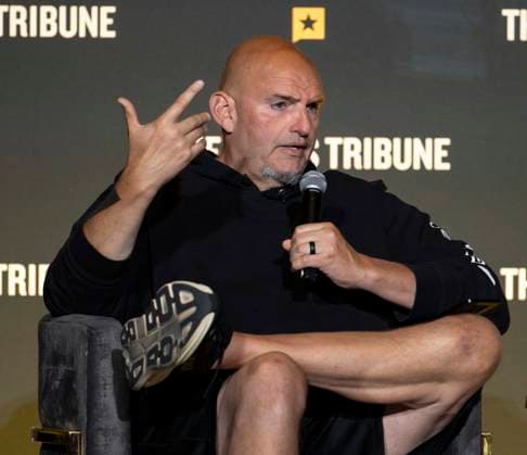 September 26, 2026 - Austin, Texas, USA: U.S. Senator JOHN FETTERMAN (D-PA) speaks at the Texas Tribune Festival. Austin USA - ZUMAce6_ 20260926_zaf_ce6_016 Copyright: xBrianxCahnx