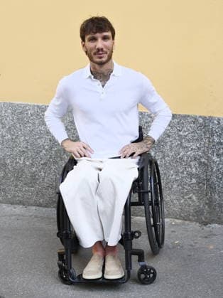 IPA89014977 - Milan, Milan Women s Fashion Week: Spring Summer 2026 2027 - Women s Fashion, Spring Summer 2026–2027, Laura Biagiotti fashion show—Pictured: Manuel Bortuzzo  Copyright: xLucaxPontix xLucaPonti IpaAgencyx IPA89014977