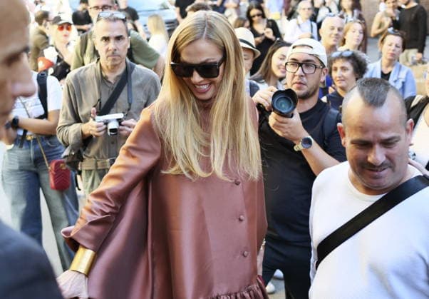 IPA89014881 - Milan, Milan Women’s Fashion Week: Spring Summer 2026–2027 – Women’s Fashion, Spring Summer 2026–2027 – Laura Biagiotti fashion show – Pictured: Federica Panicucci  Copyright: xLucaxPontix xLucaPonti IpaAgencyx IPA89014881