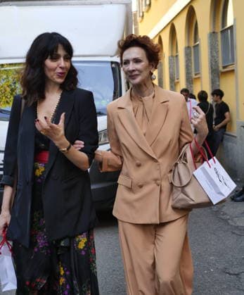 IPA89014902 - Milan, Milan Women s Fashion Week: Spring Summer 2026 2027 - Women s Fashion, Spring Summer 2026–2027, Laura Biagiotti fashion show—Pictured: Pia Lanciotti  Copyright: xLucaxPontix xLucaPonti IpaAgencyx IPA89014902
