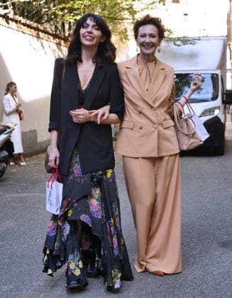 IPA89014954 - Milan, Milan Women s Fashion Week: Spring Summer 2026 2027 - Women s Fashion, Spring Summer 2026–2027, Laura Biagiotti fashion show—Pictured: Pia Lanciotti  Copyright: xLucaxPontix xLucaPonti IpaAgencyx IPA89014954
