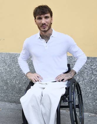 IPA89014973 - Milan, Milan Women s Fashion Week: Spring Summer 2026 2027 - Women s Fashion, Spring Summer 2026–2027, Laura Biagiotti fashion show—Pictured: Manuel Bortuzzo  Copyright: xLucaxPontix xLucaPonti IpaAgencyx IPA89014973