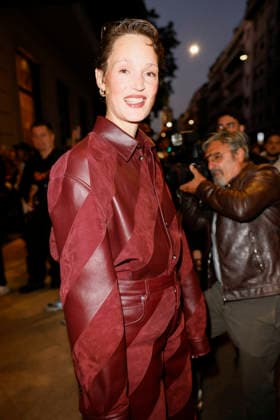 MFW Spring Summer 2027 Bottega Veneta leaving MP MILAN, ITALY - SEPTEMBER 26: Vicky Krieps leaves her hotel to attending Bottega Veneta fashion show during the Milan Fashion Week - Womenswear Spring Summer 2027 on September 24, 2026 in Milan, Italy. Photo by Marco Piovanotto Abacapress.com Milan Italy  Copyright: xPiovanottoxMarco ABACAx