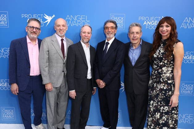 Project Angel Food s Angel Awards 2026 Bill Prady, Zak Penn, Kevin Sussman, Chuck Lorre, John Ross Bowie and Lauren Lapkus at Project Angel Food s Angel Awards 2026 held at The Chuck Lorre Family Foundation Campus at Project Angel Food on September 26, 2026 in Hollywood, Los Angeles, California, United States. Hollywood California United States Copyright: xXavierxCollin ImagexPressxAgencyx
