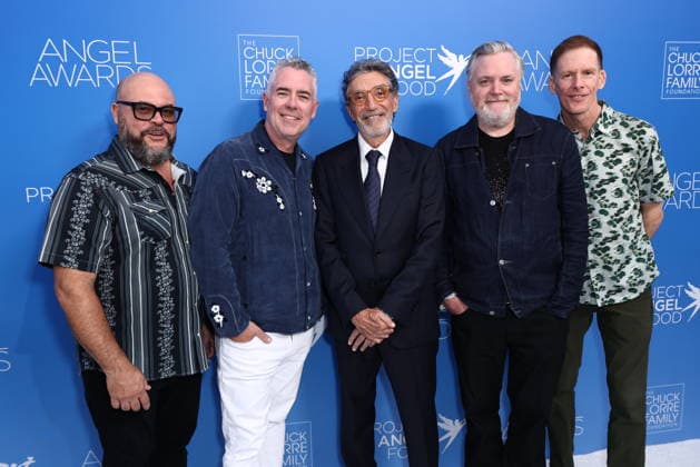 Project Angel Food s Angel Awards 2026 Tyler Stewart, Ed Robertson, Chuck Lorre, Kevin Hearn and Jim Creeggan at Project Angel Food s Angel Awards 2026 held at The Chuck Lorre Family Foundation Campus at Project Angel Food on September 26, 2026 in Hollywood, Los Angeles, California, United States. Hollywood California United States Copyright: xXavierxCollin ImagexPressxAgencyx