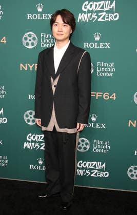 NEW YORK, NY - SEPTEMBER 26: RyÃ»nosuke Kamiki at the Godzilla Minus Zero Red Carpet during the 64th New York Film Festival at Alice Tully Hall, Lincoln Center on September 26, 2026 in New York City. Copyright: xRWx