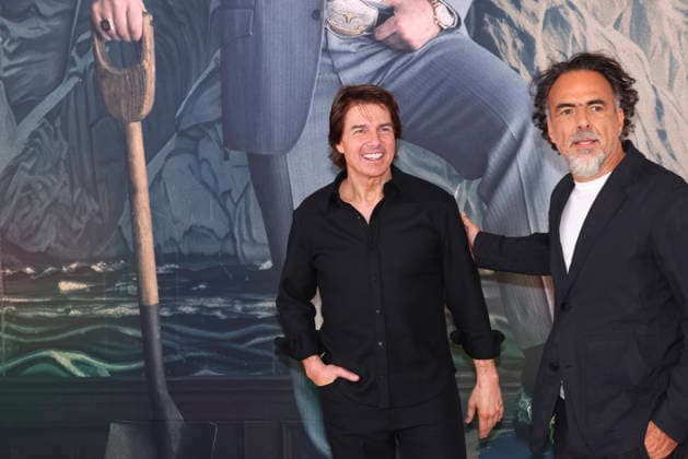 Digger Film Photocall in Mexico City (L-R) American actor Tom Cruise and Director Alejandro Gonzalez Inarritu attend the Digger Photocall at the Four Seasons Hotel Mexico Cityl on September 26, 2026 in Mexico City, Mexico. (Photo by Yamak Perea Eyepix Group) Copyright: xYamakxPerea xEyepixxGroupx YP_26092026_197910