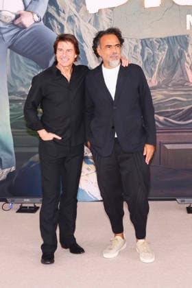 Digger Film Photocall in Mexico City (L-R) American actor Tom Cruise and Director Alejandro Gonzalez Inarritu attend the Digger Photocall at the Four Seasons Hotel Mexico Cityl on September 26, 2026 in Mexico City, Mexico. (Photo by Yamak Perea Eyepix Group) Copyright: xYamakxPerea xEyepixxGroupx YP_26092026_197892
