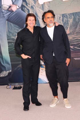 Digger Film Photocall in Mexico City (L-R) American actor Tom Cruise and Director Alejandro Gonzalez Inarritu attend the Digger Photocall at the Four Seasons Hotel Mexico Cityl on September 26, 2026 in Mexico City, Mexico. (Photo by Yamak Perea Eyepix Group) Copyright: xYamakxPerea xEyepixxGroupx YP_26092026_197897